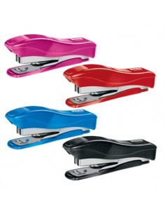 Petrus 200 Liliput WOW Grapadora-1 Caja de 1.000 Grapas 23 6 - Hasta 12 Hojas - Grapas 23 6 - Grapado Cerrado y Clavado -