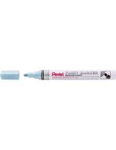 Pentel Paint Marker Marcador de Pintura - Punta Media 4.5mm - Permanente en todas las Superficies - Resistente a Luz y Agua -