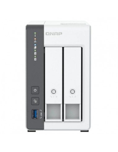 QNAP TS-216G NAS Torre Procesador ARM Cortex-A55 - Memoria 4GB - 2 Bahias 2.5"-3.5" - USB-RJ-45 2.5GB - Ventilador 70mm