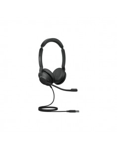 Jabra Evolve2 30 MS-Auriculares con Microfono USB - Cancelacion de Ruido - Diadema Ajustable - Controles en Auricular -
