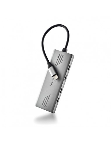 NGS Wonder 4-C 4 en 1 Hub USB-C - 4x USB-C - Velocidad de Transmisión hasta 5 Gbps