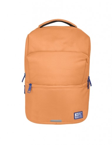 Oxford B-Ready Mochila 28L - Tamaño 42x30x15cm - Bolsillo Acolchado - Asa Superior - Funda para Lluvia - Poliester Reciclado