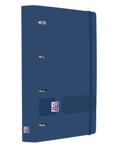 Oxford Europeanbinder Live & Go A4-Carpeta Tamaño A4-con Recambio de 100 Hojas Cuadricula 5x5mm - Tapa de Plastico