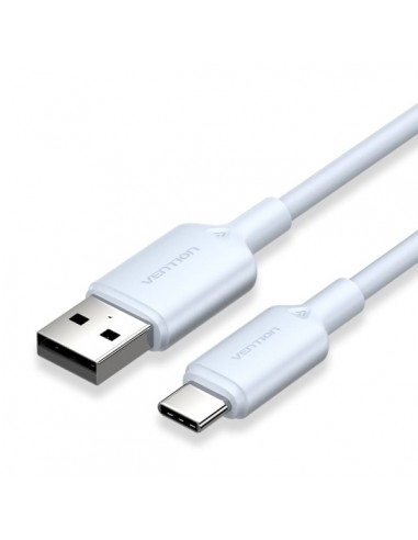 Vention Cable USB-C a USB-A 3A 60W - 2m - Trenzado - Color Azul