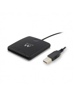 Ewent Lector de DNIe USB - Tarjetas Inteligentes - Color Negro