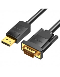 Vention Cable DisplayPort Macho a VGA Macho - 3m - Color Negro