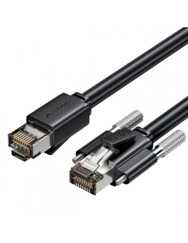 Vention Cable de Red SFTP RJ45 Cat.6 - 0.5m - Industrial - Ultraflexible - Color Negro
