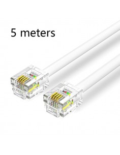 Vention Cable de Telefono RJ11 - 5m - Color Blanco