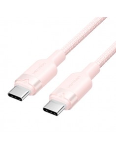 Vention Cable USB-C a USB-C 3A 60W - 2m - Trenzado - Color Rosa