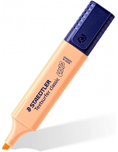 Staedtler Textsurfer Classic 364 Pastel Marcador Fluorescente - Punta Biselada - Trazo entre 1 - 5mm - Tinta con Base de Agua