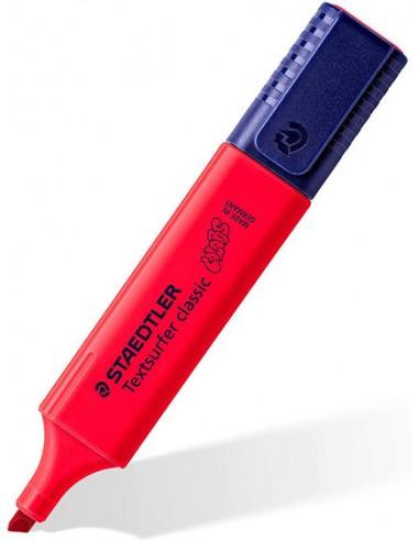 Staedtler Textsurfer Classic 364 Marcador Fluorescente - Punta Biselada - Trazo entre 1 - 5mm - Tinta con Base de Agua -