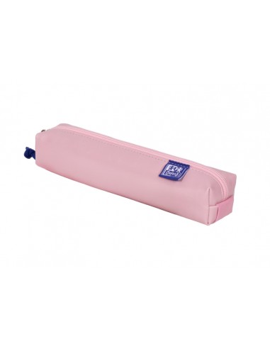 Oxford Kangoo & You Estuche Cuadrado Pequeño - Fabricados en Napa - Goma Elastica para unirlo al Cuaderno - Color Rosa