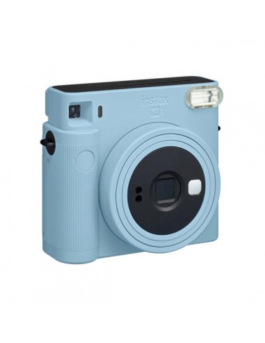 Fujifilm Instax Square SQ1 Camara Instantanea - Tamaño de Imagen 62×62mm-- Exposicion Automatica - Color Azul Glaciar