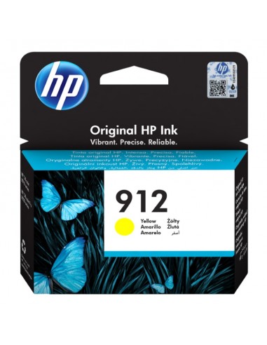 HP 912 Amarillo Cartucho de Tinta Original - 3YL79AE
