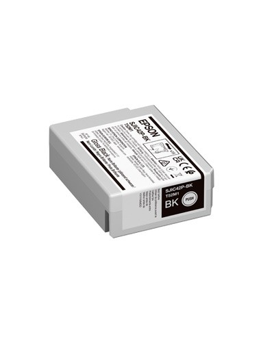 Epson SJIC42P-BK Negro Cartucho de Tinta Original - C13T52M140