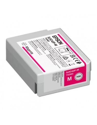 Epson SJIC42P-M Magenta Cartucho de Tinta Original - C13T52M340