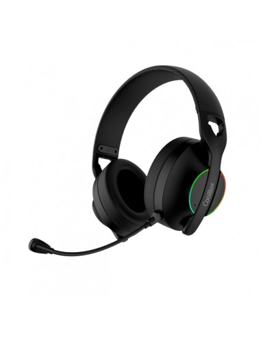 Coolbox WB01 Auriculares Gaming Inalambricos con Microfono - Conectividad Bluetooth 5.4-Inalmabrica 2.4Ghz o Jack -