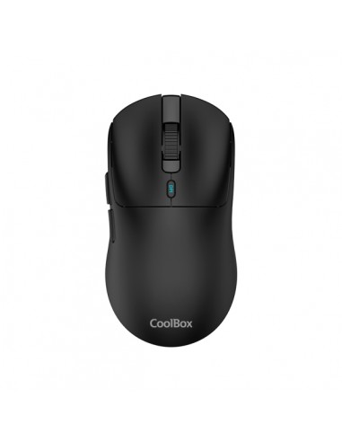 Coolbox W03 Raton Gaming Inalambrico 10000dpi - 7 Botones - Sensor Pixart 3325 - Color Negro