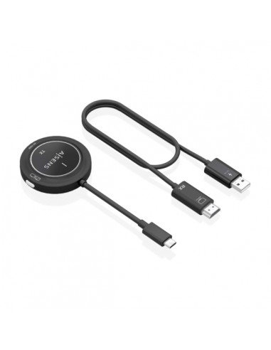 Aisens USB-C a HDMI Inalambrico 1080P 60Hz 30m - USB-C PD 100W - Color Negro