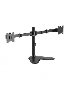 Aisens Soporte de Mesa Eco con Peana Giratorio e Inclinable para Monitor TV 20Kg (3 Pivotes - 2 Brazos) de 17-35" - Color