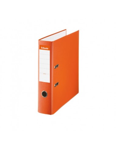 Esselte Archivador de Palanca - Formato A4 - Lomo 75mm - Capacidad para 500 Hojas - Color Naranja