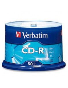 Verbatim CD-R 52x 700MB (Tarrina 50 Uds)