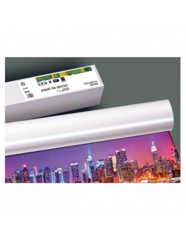 Fabrisa Bobina de Papel Fotografico Glossy para Plotter 180gr - Medidas 610mm x 30m