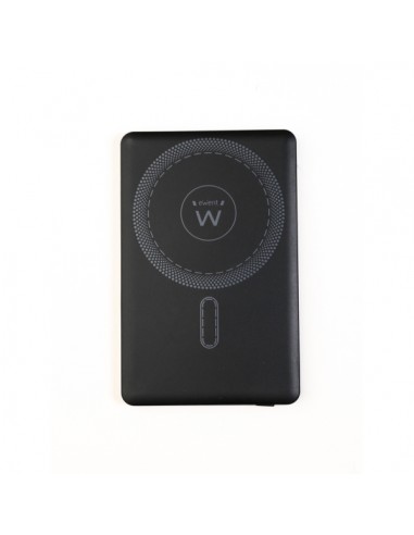 Ewent EW1160 Powerbank Magsafe 5000mAH 20W PD y QC - USB-C - Color Negro