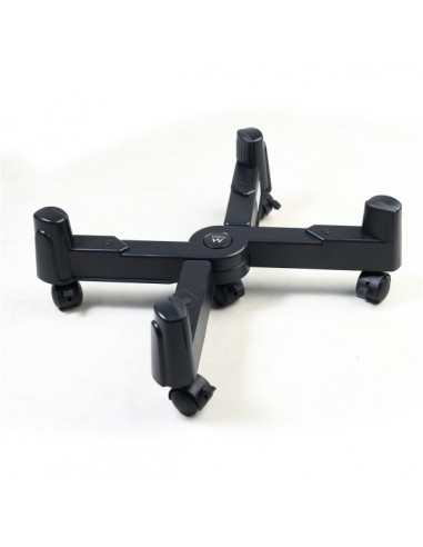 Ewent EW1292 Soporte Movil para CPU - Evita la Electricidad Estatica y las Marcas - Ajustable hasta 25 cm - Hasta 25 kg -