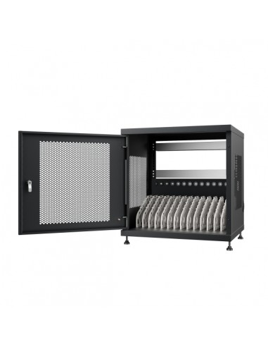 Ewent EW1714 Armario de Carga - 14 Dispositivos - Color Negro