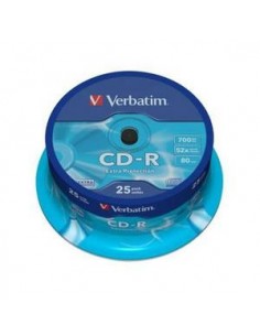 Verbatim CD-R 52x 700MB (Tarrina 25 Uds)