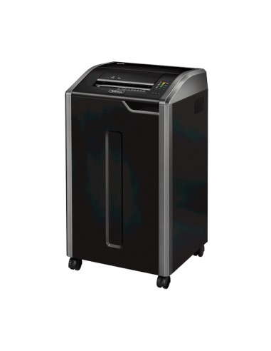 Fellowes 425HS Destructora de Papel Manual Corte Microparticulas P-7 Alta Seguridad - Destruye 10 Hojas a la Vez - Capacidad