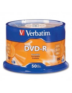 Verbatim DVD-R 16x 4.7GB (Tarrina 50 Uds)