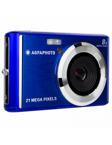 Agfaphoto DC5200 Camara Digital --Sensor CMOS - Zoom Optico 8x - Color Azul