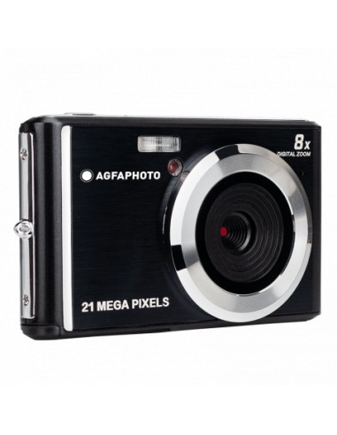 Agfaphoto DC5200 Camara Digital --Sensor CMOS - Zoom Optico 8x - Color Negro