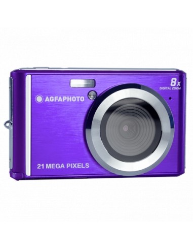 Agfaphoto DC5200 Camara Digital --Sensor CMOS - Zoom Optico 8x - Color Lila