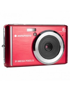 Agfaphoto DC5200 Camara Digital --Sensor CMOS - Zoom Optico 8x - Color Rojo