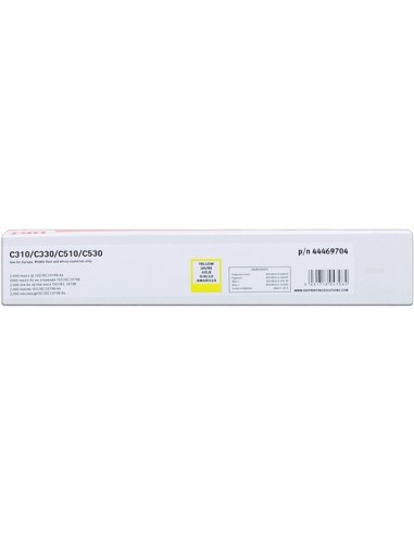 OKI C310 C510 MC351 MC361 Amarillo Cartucho de Toner Original - 44469704