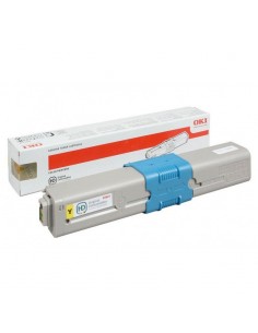OKI C510 C530 MC561 MC562 Amarillo Cartucho de Toner Original - 44469722