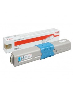 OKI C510 C530 MC561 MC562 Cyan Cartucho de Toner Original - 44469724