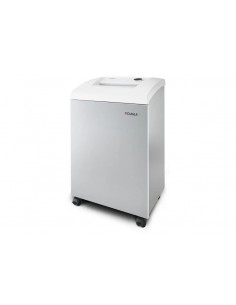Dahle 106 Destructora de Papel Manual Corte en Tiras P-2 - Destruye hasta 22 Hojas - Papelera de 60L - Ruedas Giratorias con