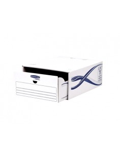 Fellowes Bankers Box Basic Pack de 5 Cajones Archivadores - Carton Reciclado Certificacion FSC