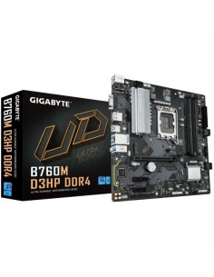 Gigabyte B760M D3HP Placa Base Intel LGA1700 4x DDR4 - M.2-SATA-PCIe3.0-HDMI-Displayport-USB 3.2 - MicroATX
