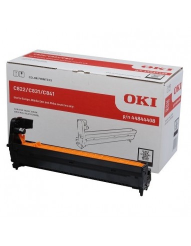 OKI C822 C831 C841 Negro Tambor de Imagen Original - 44844408 (Drum)