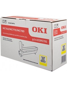 OKI MC760 MC770 MC780 Amarillo Tambor de Imagen Original - 45395701