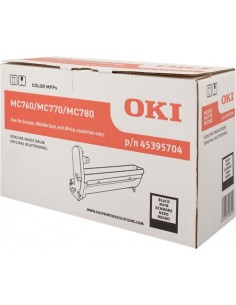 OKI MC760 MC770 MC780 Negro Tambor de Imagen Original - 45395704