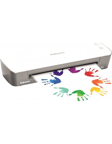 Fellowes Ion A3 Plastificadora - Calentamiento en 4 Minutos - Grueso Bolsa 80 y 125 Micras