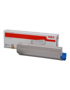 OKI MC853 MC873 MC883 Amarillo Cartucho de Toner Original - 45862837