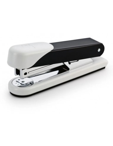 Novus Stabil Grapadora de Sobremesa - Capacidad de grapado 30 Hojas - Grapas 24 6-26 6 - Grapado Abierto-Cerrado y Clavado