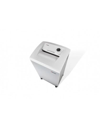 Dahle 306 Team Destructora de Papel Manual Corte en Particulas P-3 - Destruye hasta 20 Hojas - Papelera de 100L - Ruedas